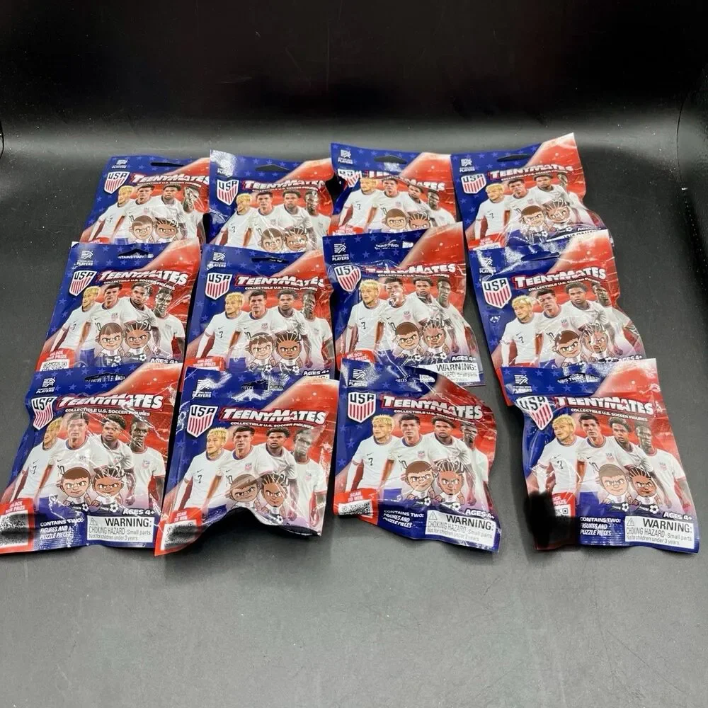 New TeenyMates 12 packs Unopened Team USA Soccer